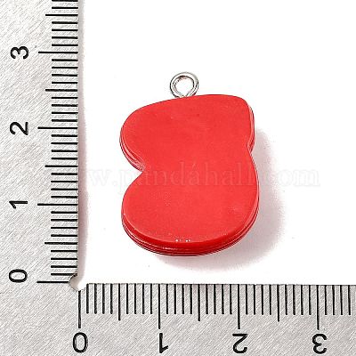 Рождественские подвески из непрозрачной смолы FIND-I057-04P-06-1