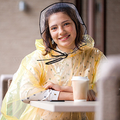 Пластиковые дождевики AJEW-WH0419-75A-1