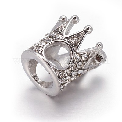 Бусины европейского типа из нержавеющей стали 304 OPDL-L013-35P-1