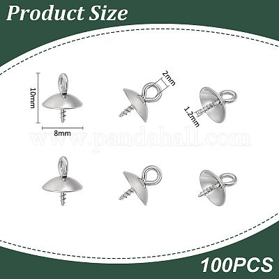 Подвески-гвоздики из нержавеющей стали 304 STAS-UN0002-26P-1
