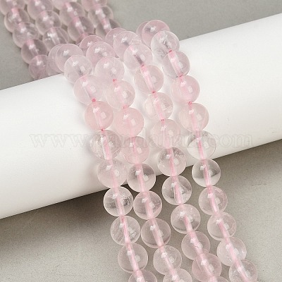 Природного розового кварца нитей бисера G-F792-C10-06-1