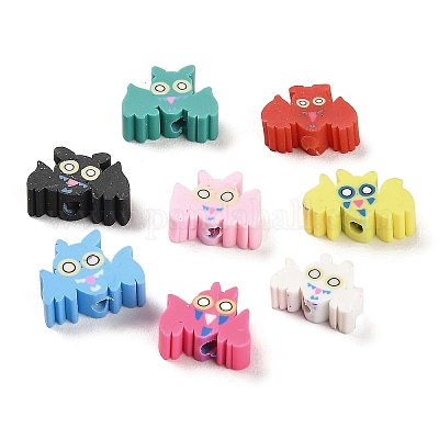 Бусины из полимерной глины  CLAY-H001-04-1