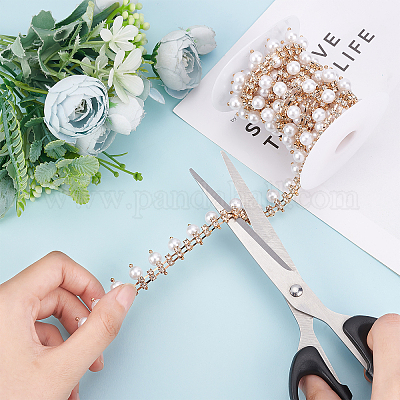 Цепочки со стразами в форме чашки  CHC-WH0003-02A-1