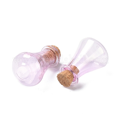 Стеклянные пробковые бутылки AJEW-O032-01F-1