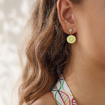 Бусины из полимерной глины  CLAY-NB0001-17-1