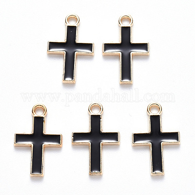 Подвески из эмали и сплава X-ENAM-S121-122B-1