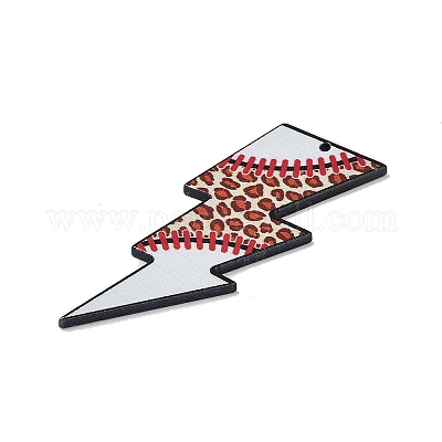 Подвески из непрозрачного акрила с двусторонней печатью FIND-D283-09H-1