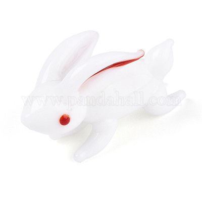 Украшения для выставки кроликов в технике лэмпворк своими руками LAMP-N034-12-1