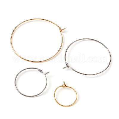 Кольца-подвески для бокалов из нержавеющей стали 304 STAS-CD0001-02-1