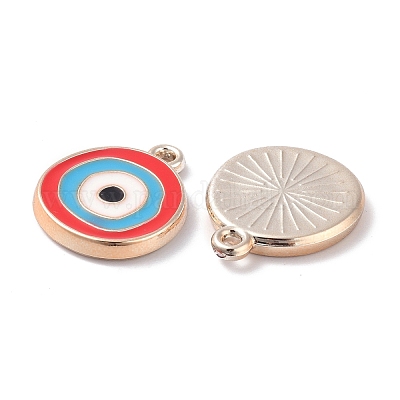 Ccb пластиковые эмалевые подвески CCB-F024-02KCG-1