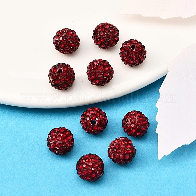 Pave disco бусины X-RB-A130-10mm-5-1