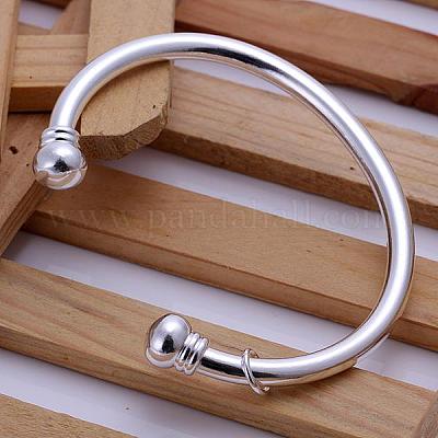 Модные латуни манжеты браслеты для мужчин BJEW-BB12235-1