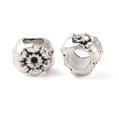 Европейские сплавочные бусины тибетского стиля  FIND-C060-005AS-1