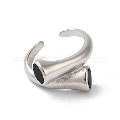 Открытое кольцо-манжета для женщин RJEW-C091-03P-02-1