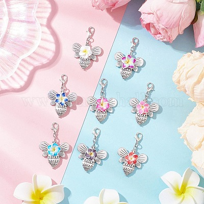 Кулон из полимерной глины ручной работы HJEW-JM03619-1