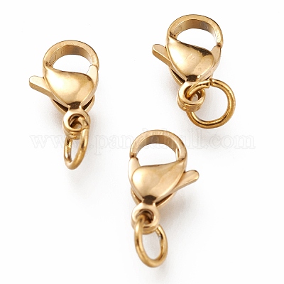 Ионное покрытие (ip) застежки-лобстеры из нержавеющей стали 304 X-STAS-G240-01C-G-1