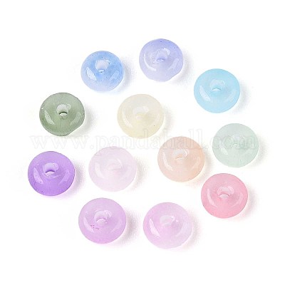 Выпечка краска стеклянные бусины GLAA-T023-43M-1