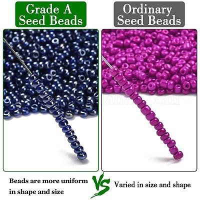 12/0 сорт круглый бисер стеклянный SEED-Q011-F514-1