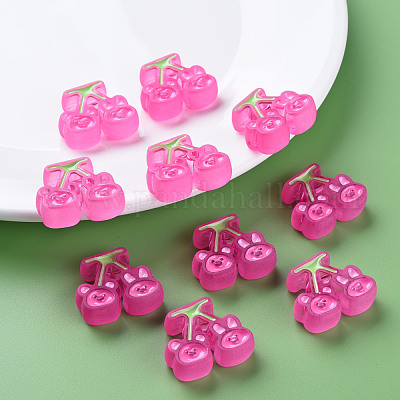 Прозрачные акриловые бусины MACR-S374-04B-02-1