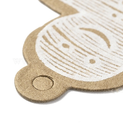 Рождественская тема крафт-бумага подарочные теги&nbsp;LS-CDIS-L008-A06-1