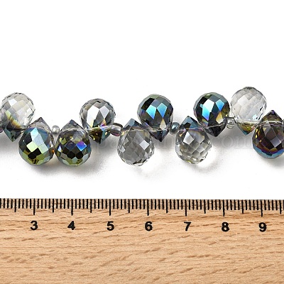 Гальваническим стеклянные бусины&nbsp;EGLA-K062-01B-HP02-1