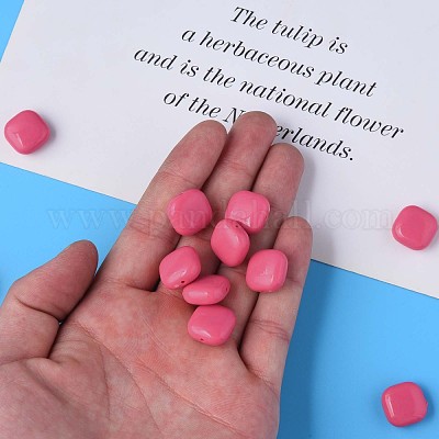 Непрозрачные акриловые бусины MACR-S373-147-A10-1