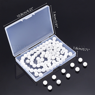 Природных кристаллов кварца бисер нитей G-AR0001-67-1