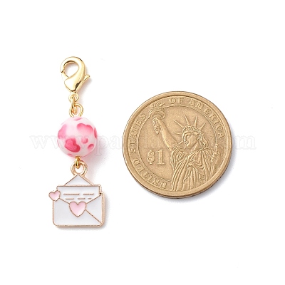 Наборы украшений из сплава эмали на день святого валентина HJEW-JM00756-1