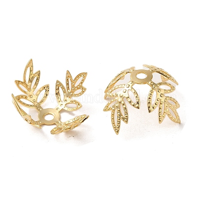 Шапочки и конусы для бусин KK-P259-03A-G-1