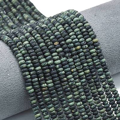 Натуральные пряди камбабы из яшмы G-P575-A47-4x2mm-1