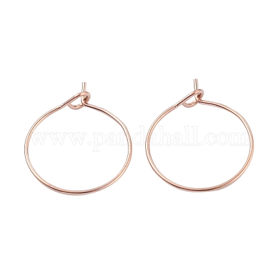 24 шт. фурнитура для сережек-колец из хирургической нержавеющей стали 316l 4 размера X1-STAS-ZZ0001-03RG-1