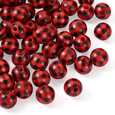 Натуральные деревянные бусы&nbsp;WOOD-TAC0010-05B-1