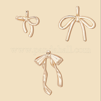12шт 3 стиля латунные подвески KK-BBC0020-27-1