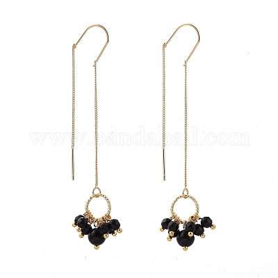 Латунные ушные нити EJEW-JE04250-1