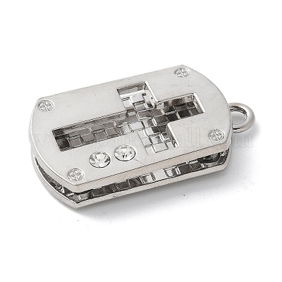 Подвески из сплава и страза&nbsp;PALLOY-D290-24P-04-1