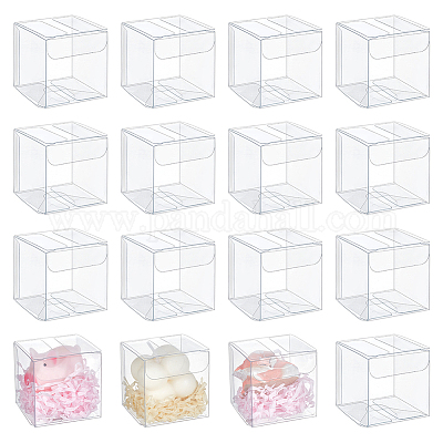 Прозрачные коробки для хранения чая для домашних животных CON-WH0106-08G-1