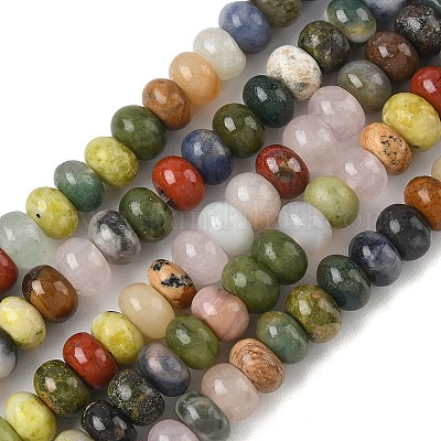 Природных драгоценных камней смешанного бисер нитей G-A280-A01-01-1