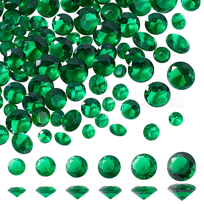 6 стиль ромбовидных кубических цирконий с заостренной задней частью кабошонов ZIRC-PH0001-37-1