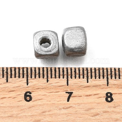 Спрей окрашены деревянные бусины WOOD-P021-01A-01-1