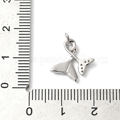 Латунные микро проложить кубического циркония подвески KK-G503-44P-1