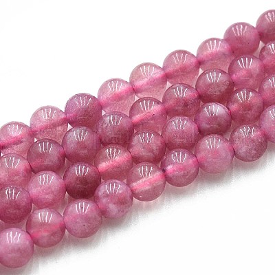 Природного кварца нитей бисера&nbsp;G-N355-6mm-70-1