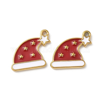 Подвески из нержавеющей стали 304 с эмалью STAS-L300-012G-15-1