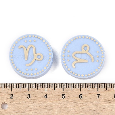 Фокальные бусины из пищевого силикона SIL-Z021-02B-1