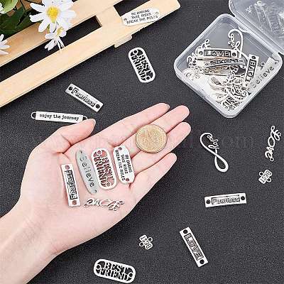 Соединители из сплава в тибетском стиле PALLOY-SC0003-22AS-1