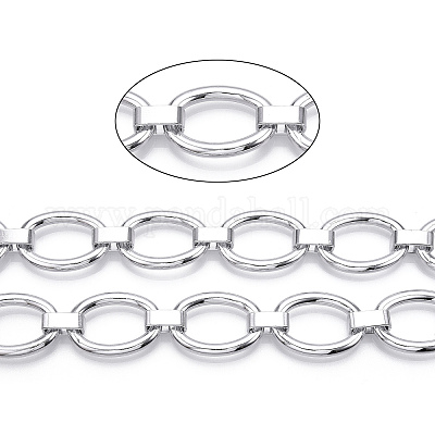 Алюминиевые цепи с овальными звеньями CHA-N003-42P-1