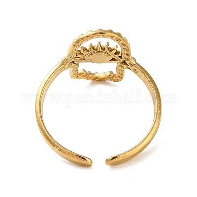 Кольца-манжеты из нержавеющей стали 304 с эмалевым покрытием RJEW-M171-12G-1