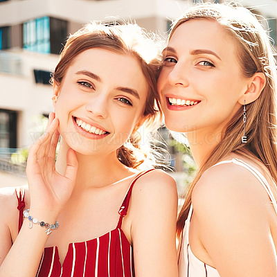 201 нержавеющая сталь буква a~z подвеска украшение HJEW-AB00491-1