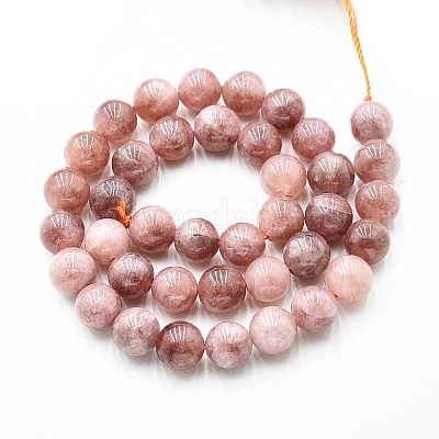 Природного кварца нитей бисера G-N355-10mm-42-1