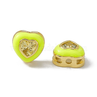 Стойки обшивки латунь кубического циркония бусы KK-C007-16G-02-1