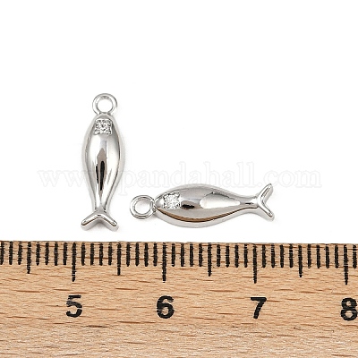 Латунные микро проложить кубического циркония подвески KK-G535-05C-P-1